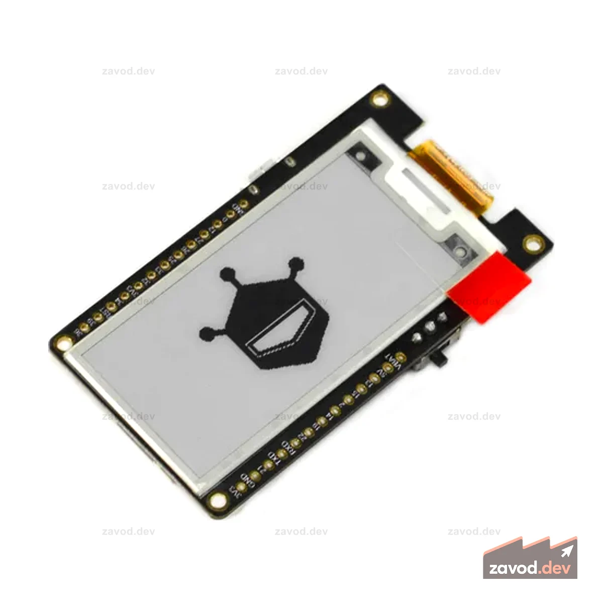 2,13-дюймовый беспроводной бумажный дисплей E-Ink (250x122 пикселей, Wi-Fi и Bluetooth)
