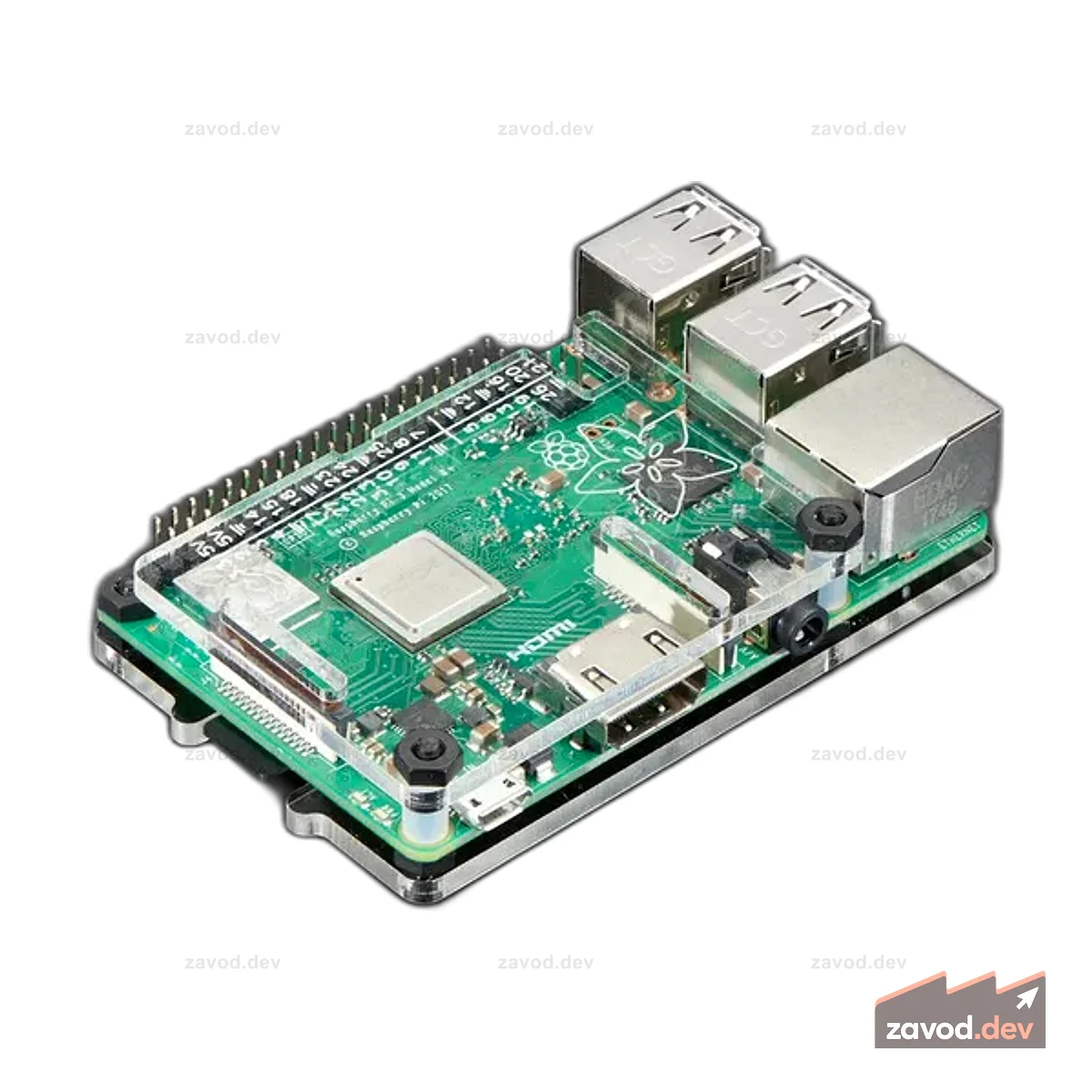 Adafruit Pi Protector для Raspberry Pi Model B+/Pi 2/Pi 3