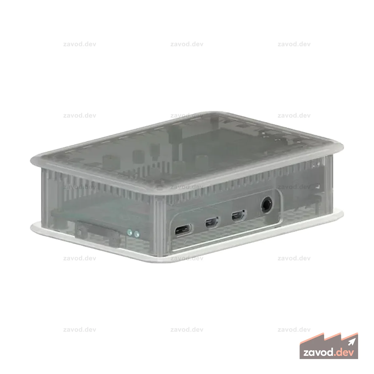 TEKO RASPBERRY PI 4B ENCL CLEAR