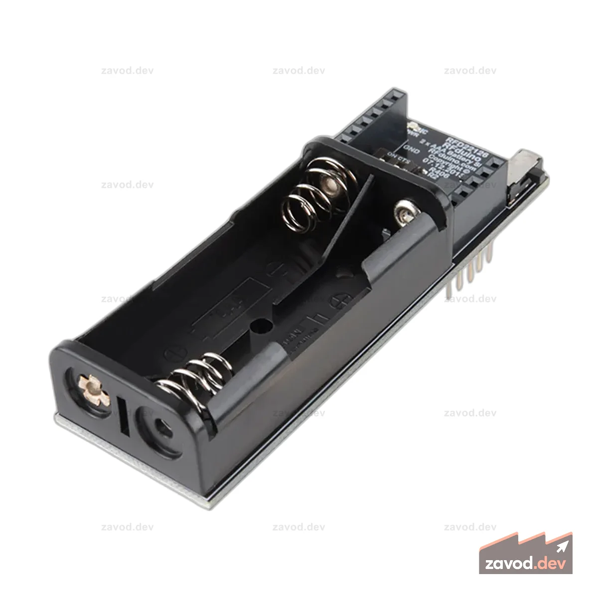 RFduino — двойной экран для батарей AAA