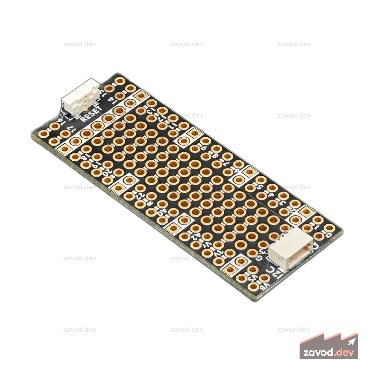 Adafruit PiCowbell Proto для Pico — кнопка сброса