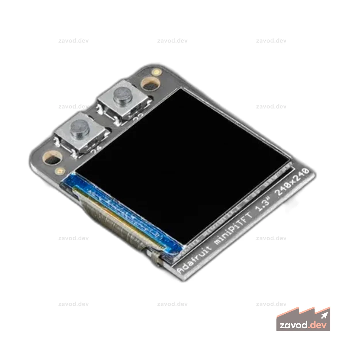 Adafruit Mini PiTFT 1.3 — надстройка TFT 240x240 для Raspberry Pi