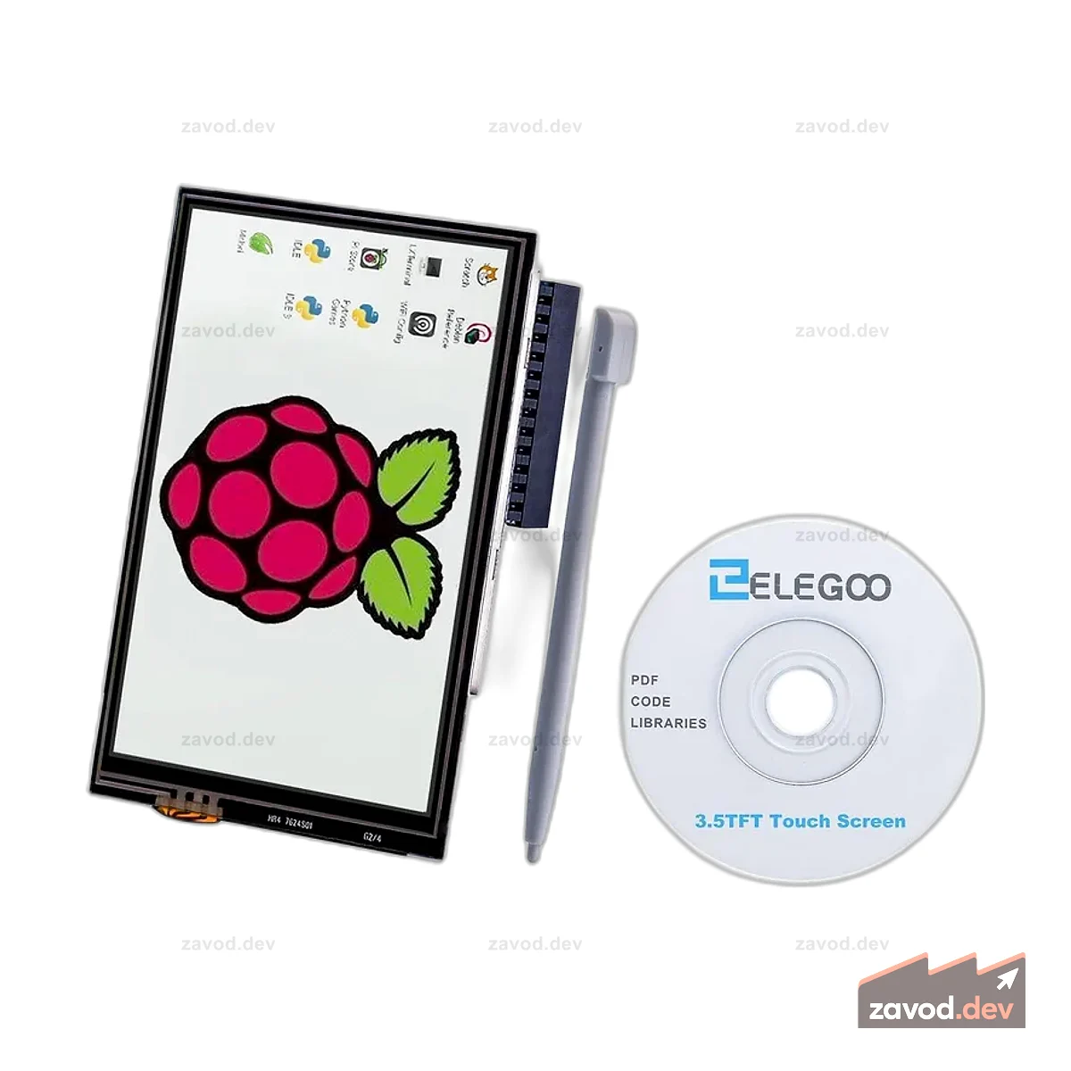 3,5-дюймовый TFT ЖК-экран для Raspberry Pi