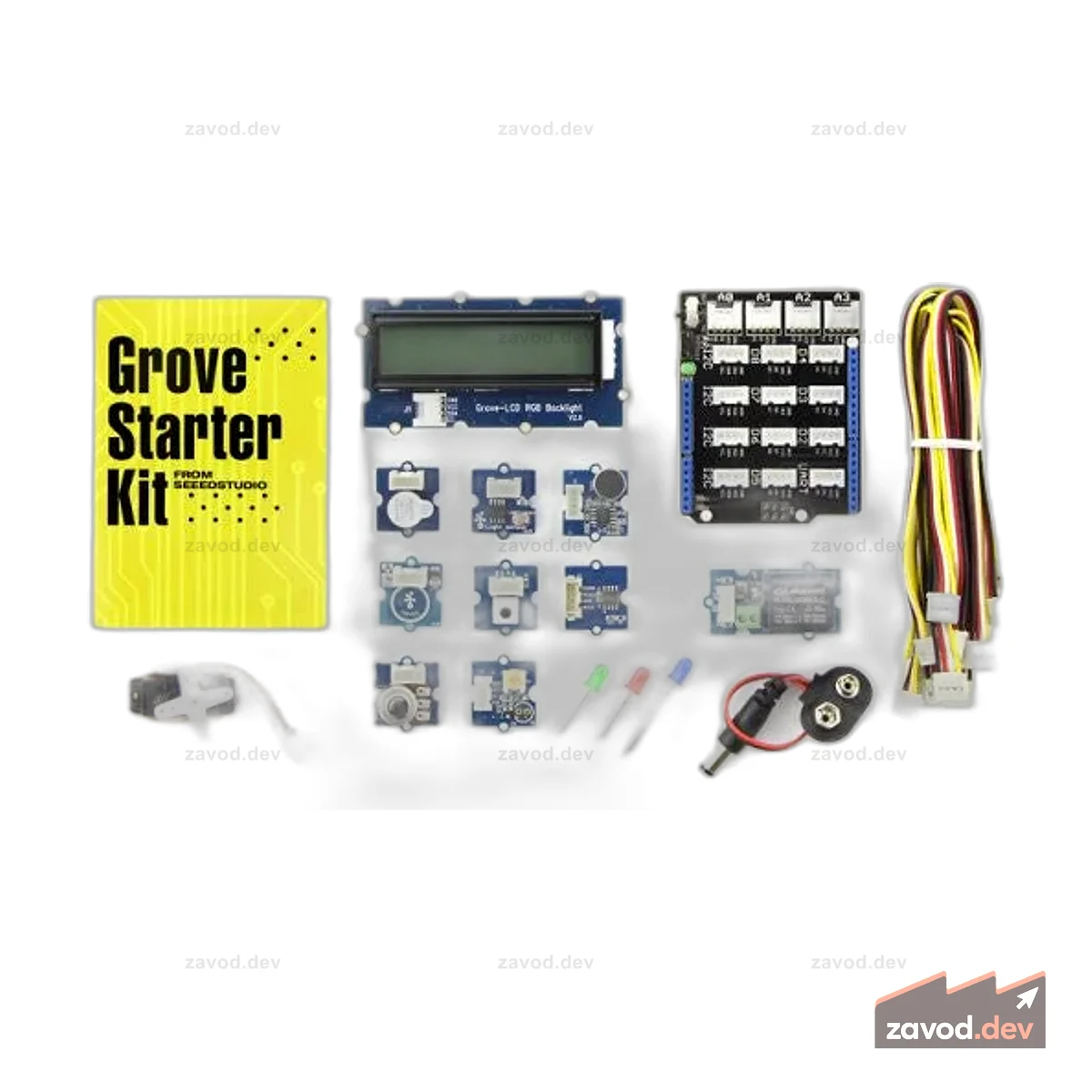 Grove - Стартовый комплект для Arduino (Без Arduino UNO R3)