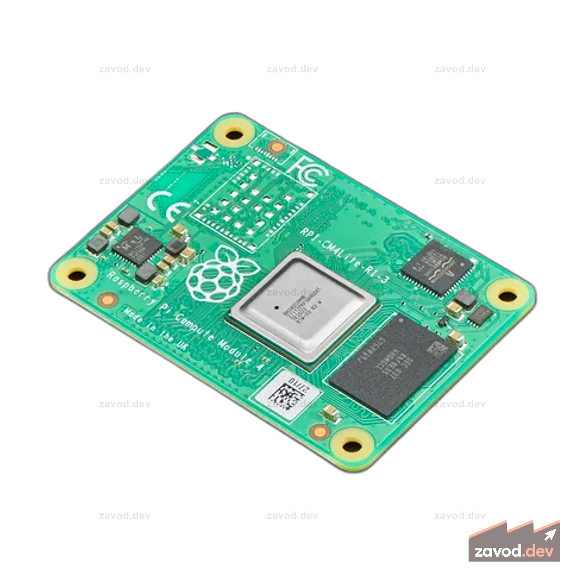Вычислительный модуль Raspberry Pi 4 — 1 ГБ / без MMC / без Wi-Fi (Lite)