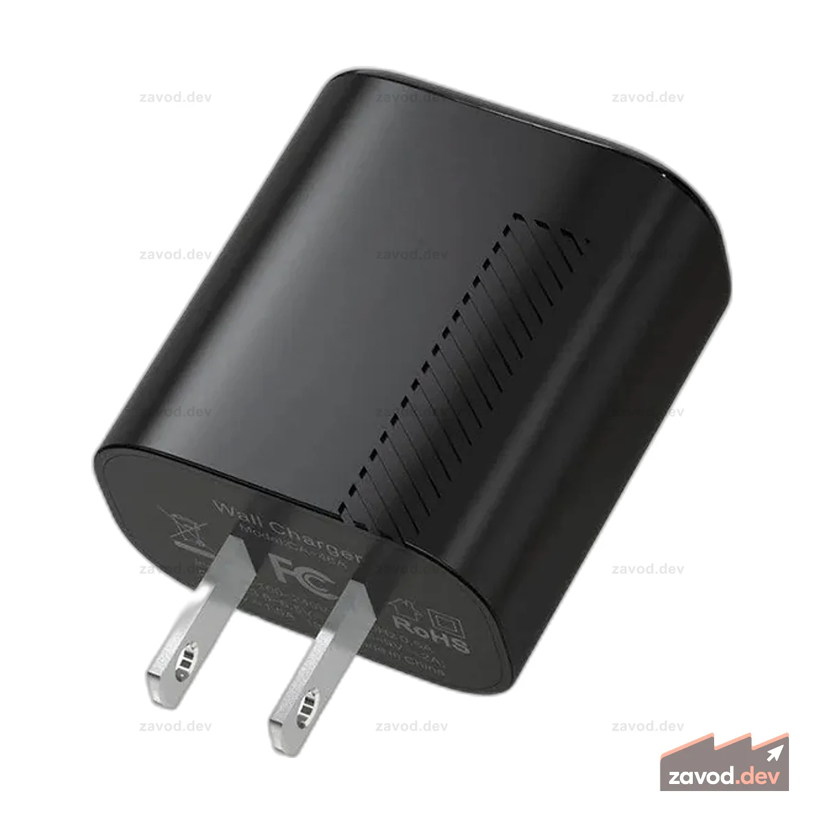 52Pi AC 100-240 В 0,5 А-12 В 3,6 USB-зарядное устройство Кабель питания EU/US/UK/AU Type-C