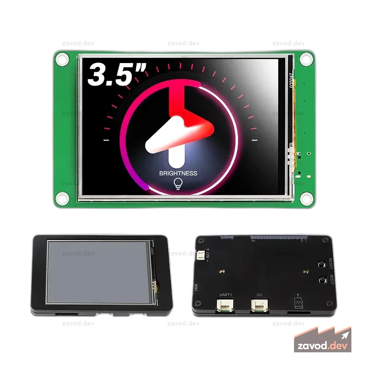 CrowPanel Pico Display-3,5-дюймовый модуль HMI 480*320 TFT ЖК-сенсорный экран с поддержкой RP2040 C/C++/LVGL