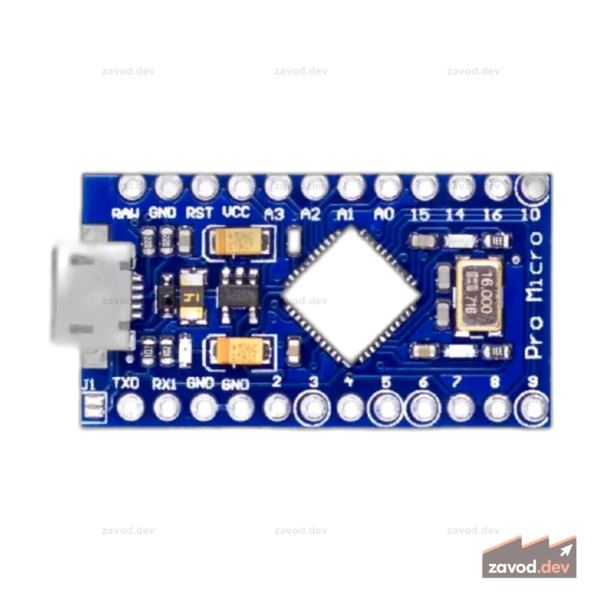 Arduino Pro Micro ATmega32U4 5 В/16 МГц Мини-микроконтроллер Леонардо