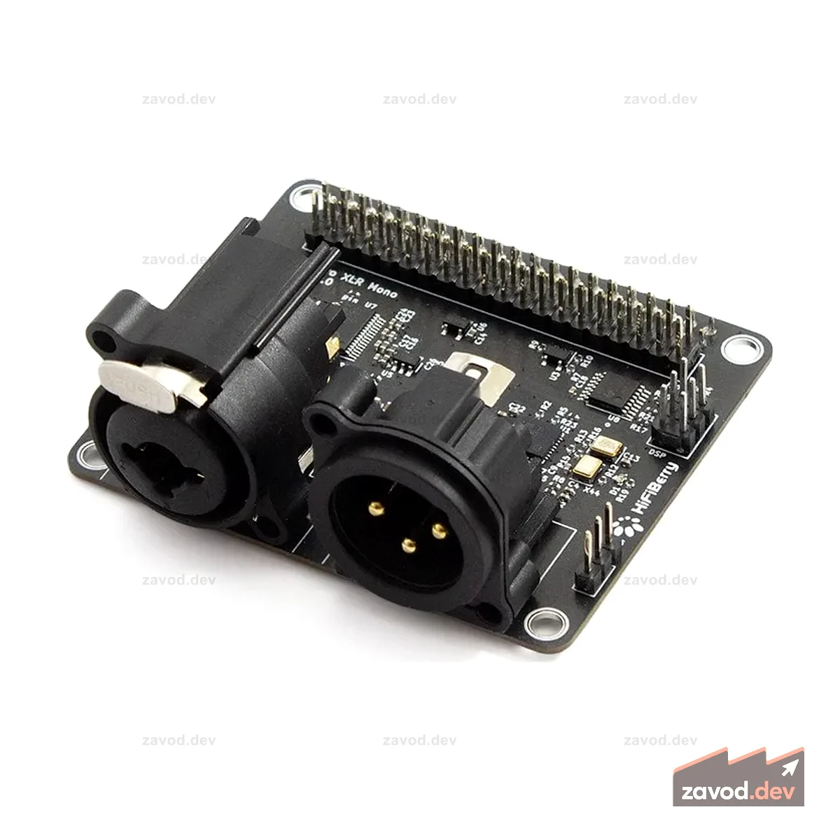 HiFiBerry Studio ЦАП/АЦП XLR