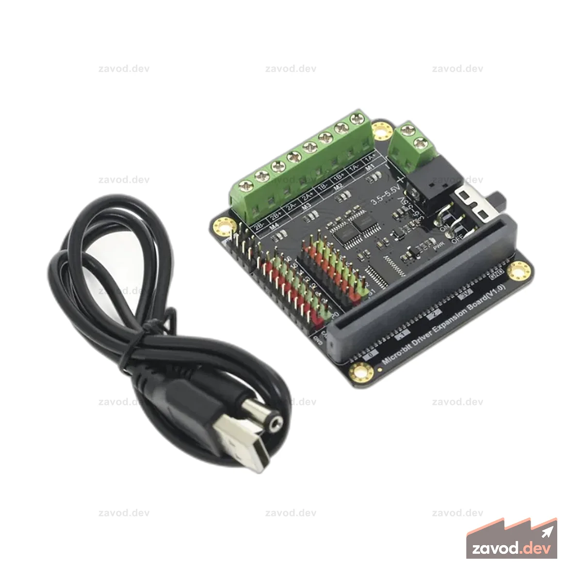 DFRobot micro:Driver - плата расширения драйвера micro:bit