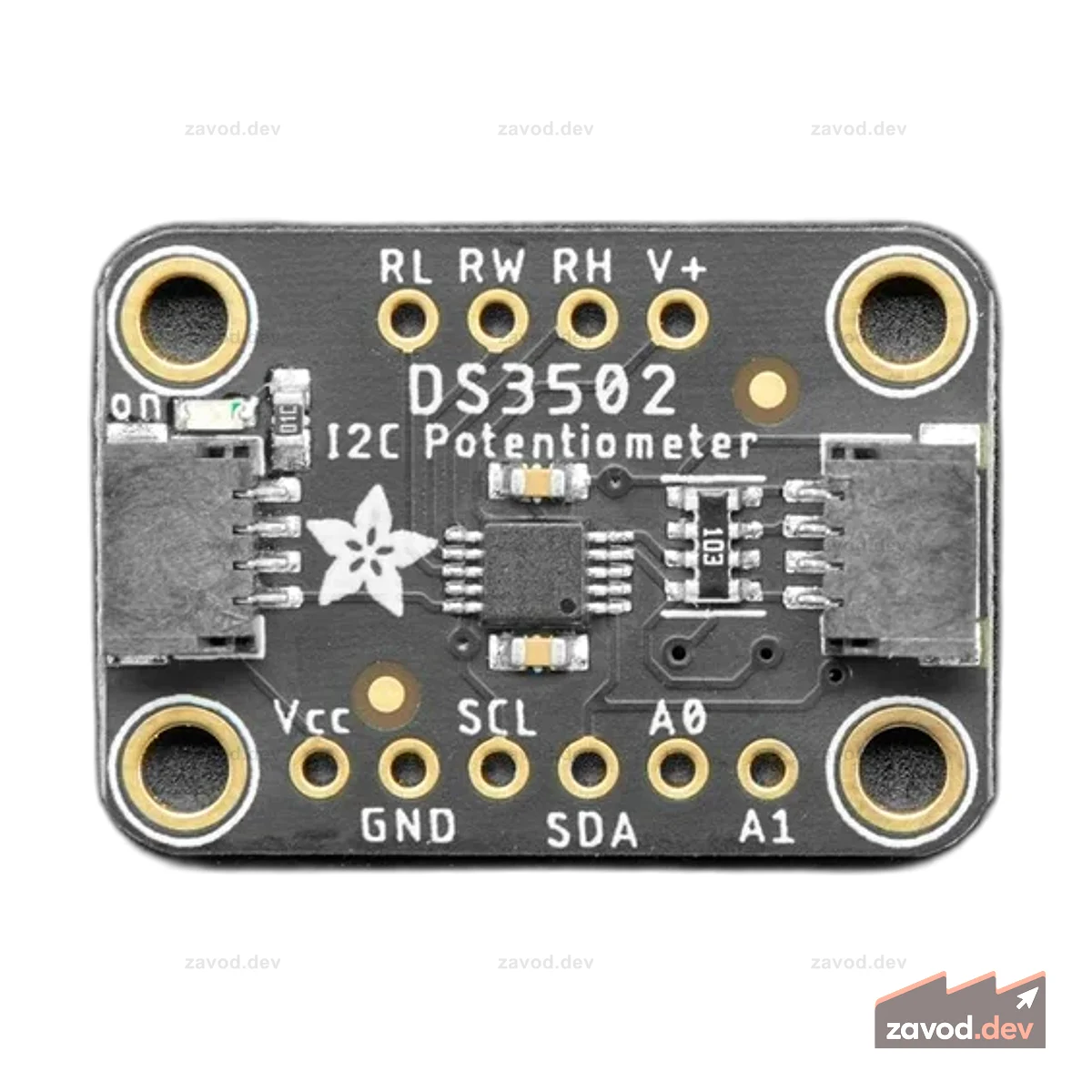 Adafruit DS3502 I2C Цифровой потенциометр 10K - STEMMA QT