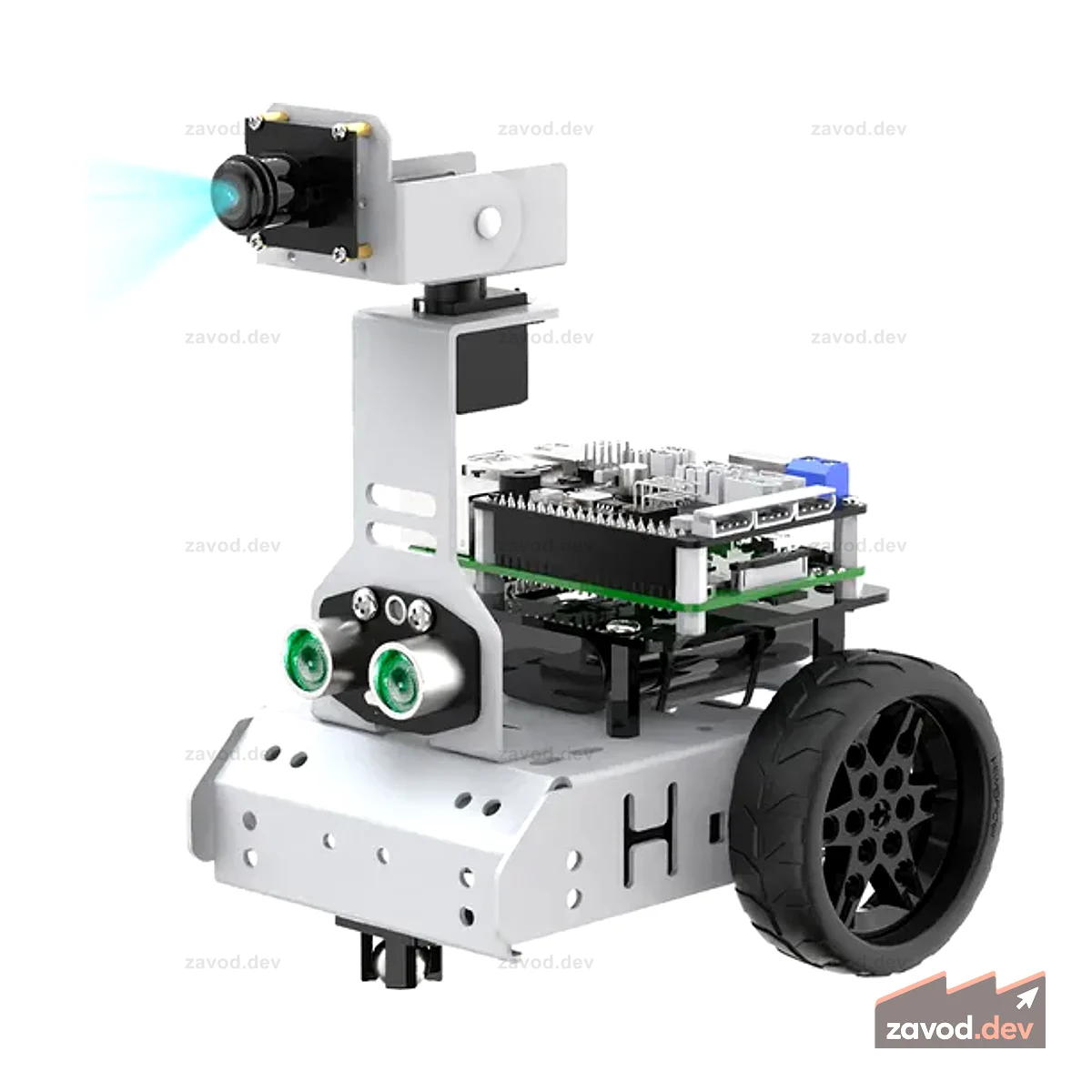 GoGoPi Hiwonder Raspberry Pi 5 Программа Python с интеллектуальным зрением для автомобиля
Модуль Bluetooth