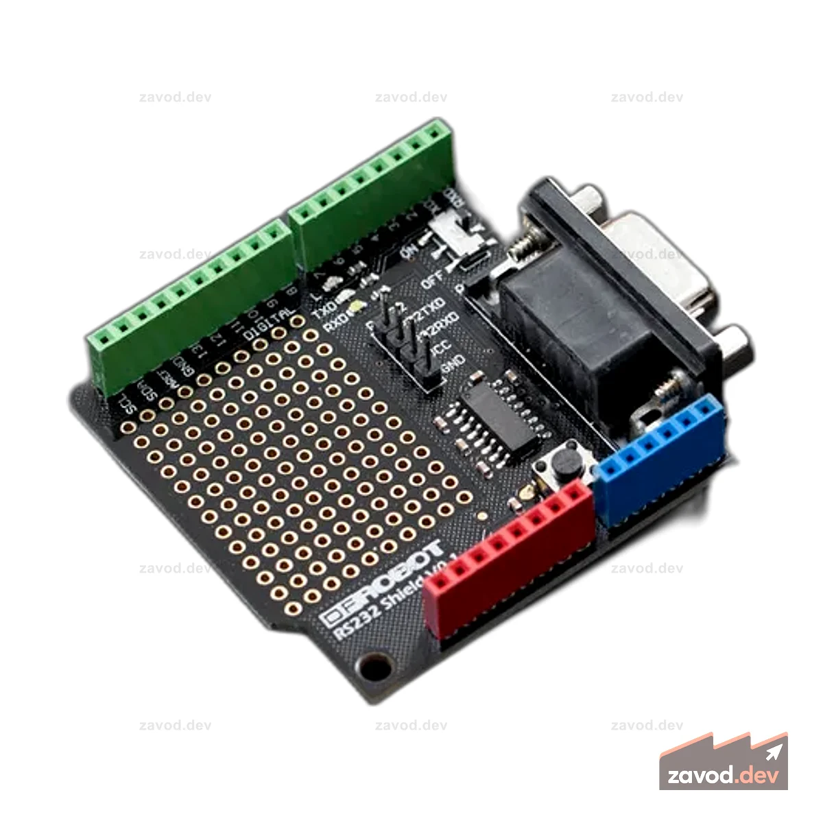 RS232 Шилд для Arduino