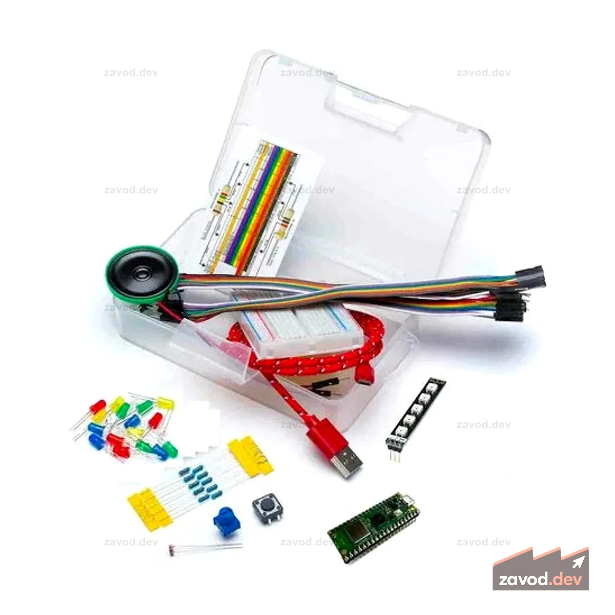 Комплект электроники для Raspberry Pi Pico 2 WH