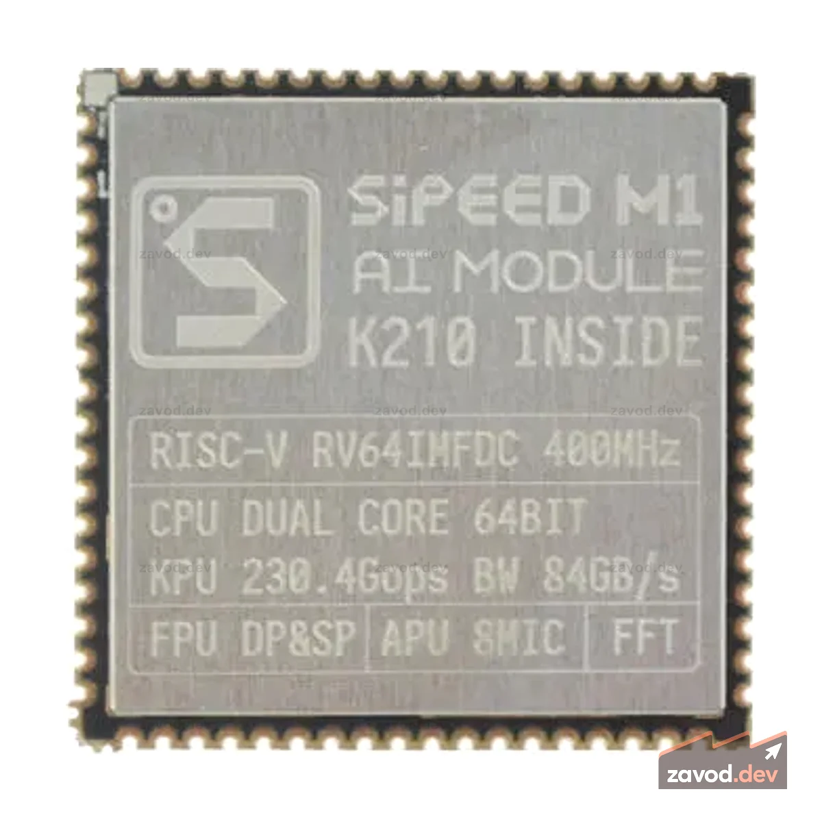 Модуль Sipeed MAIX-I без Wi-Fi (1-й модуль RISC-V 64 AI, K210 внутри)