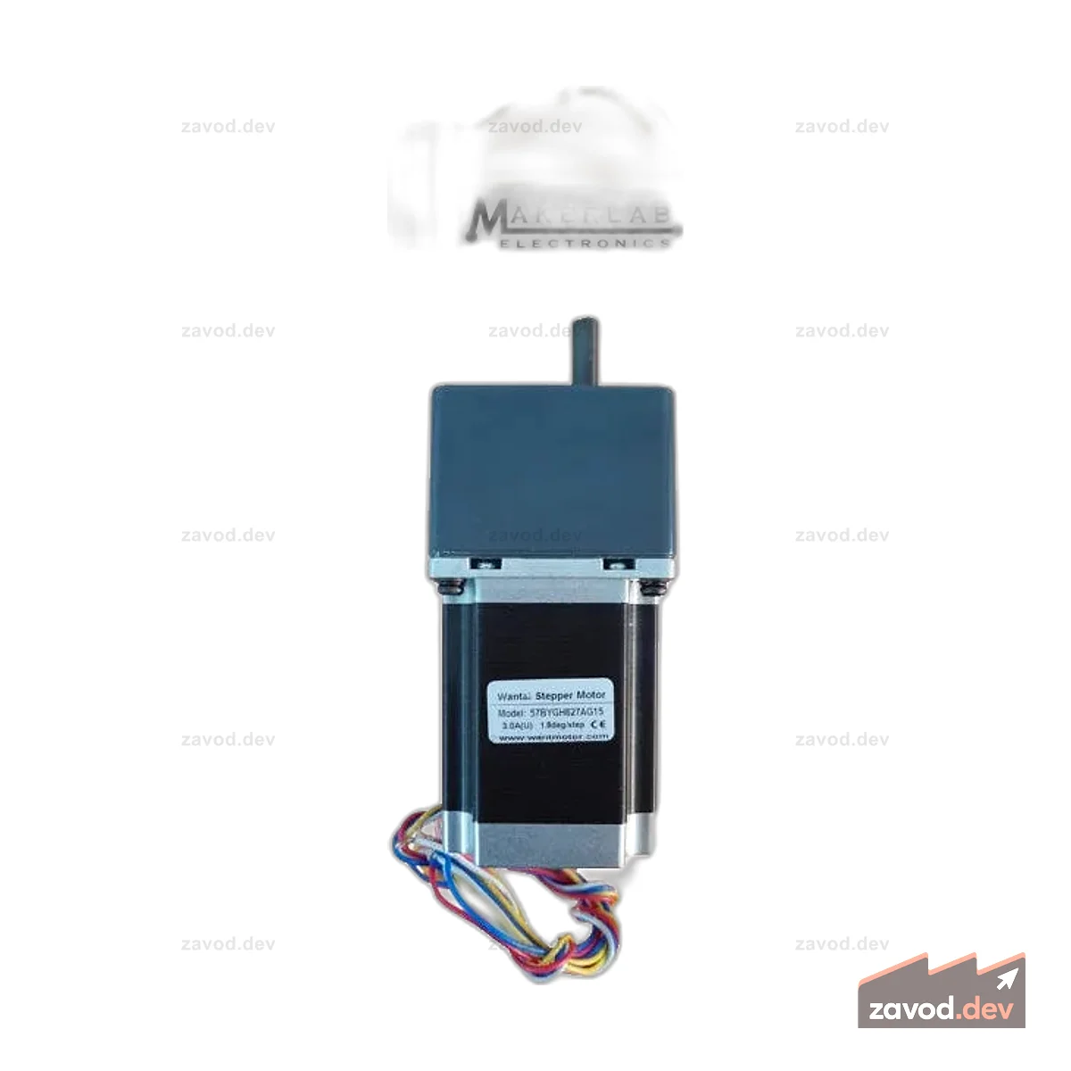Шаговый двигатель с редуктором Wantai Nema 23 214 кг-см 57BYGH627AG15