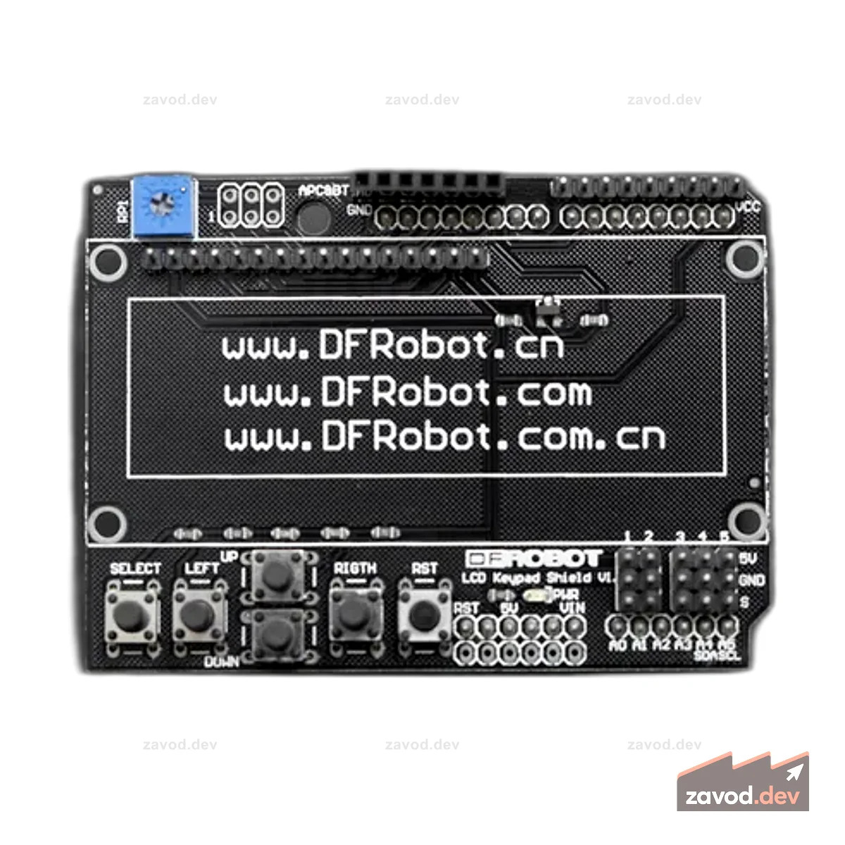 Gravity: печатная плата щитка ЖК-клавиатуры Arduino (снято с производства)