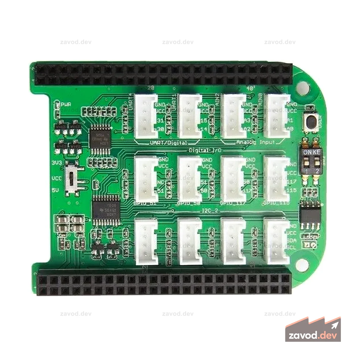 Базовая накидка Grove для BeagleBone® v2.0