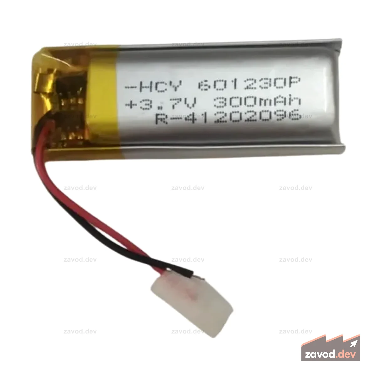 3,7 В 300 мАч LIPO аккумуляторная батарея
