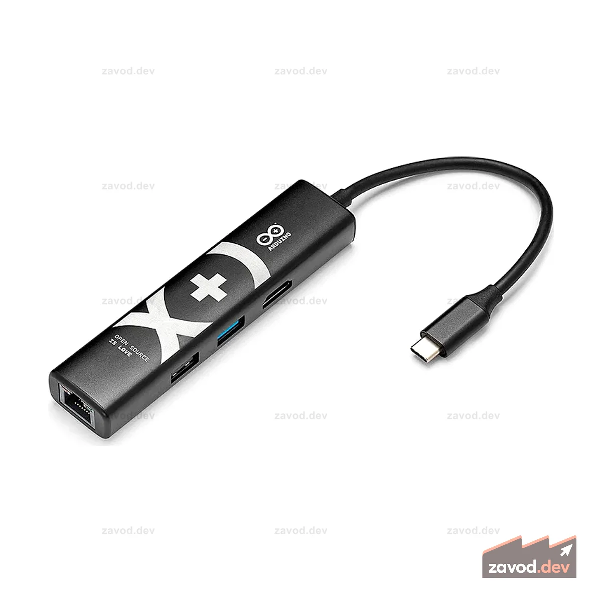 USB-C концентратор Arduino (8 в 1)