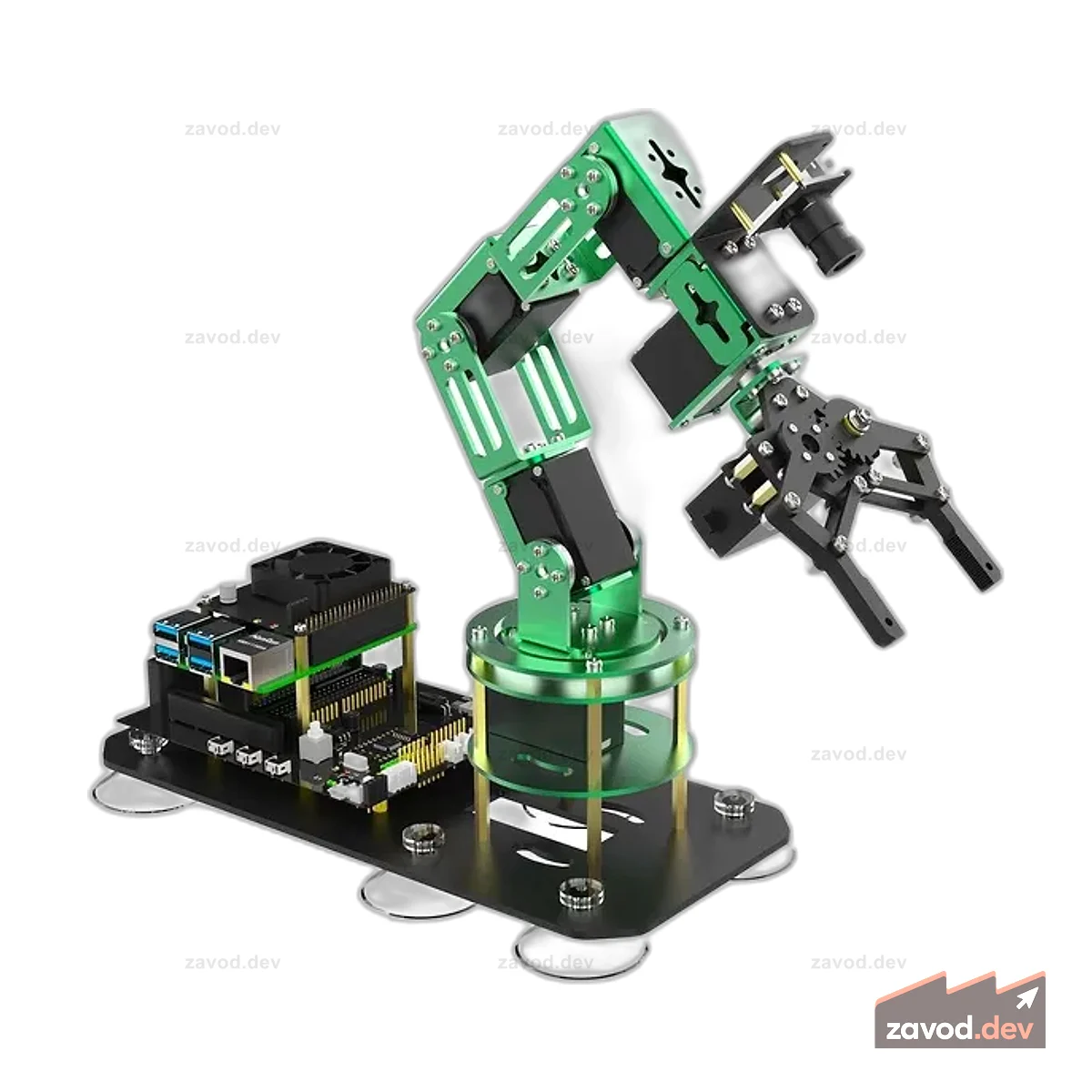 Роботизированная рука Yahboom DOFBOT AI Vision с программированием ROS на Python для Raspberry Pi 5