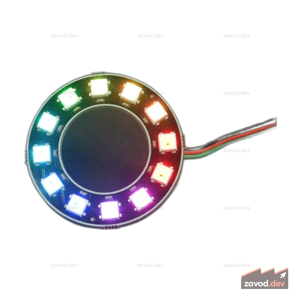 WS2812-12 Светодиодная кольцевая лампа RGB