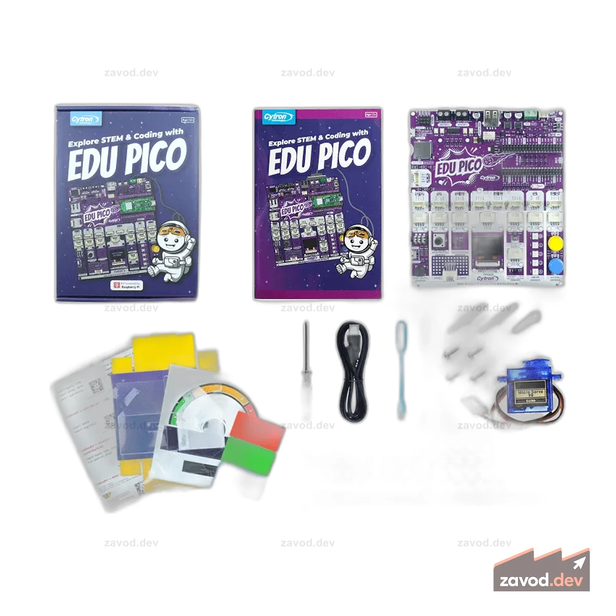 EDU PICO: Комплект для проектов и инноваций (без Pico W)