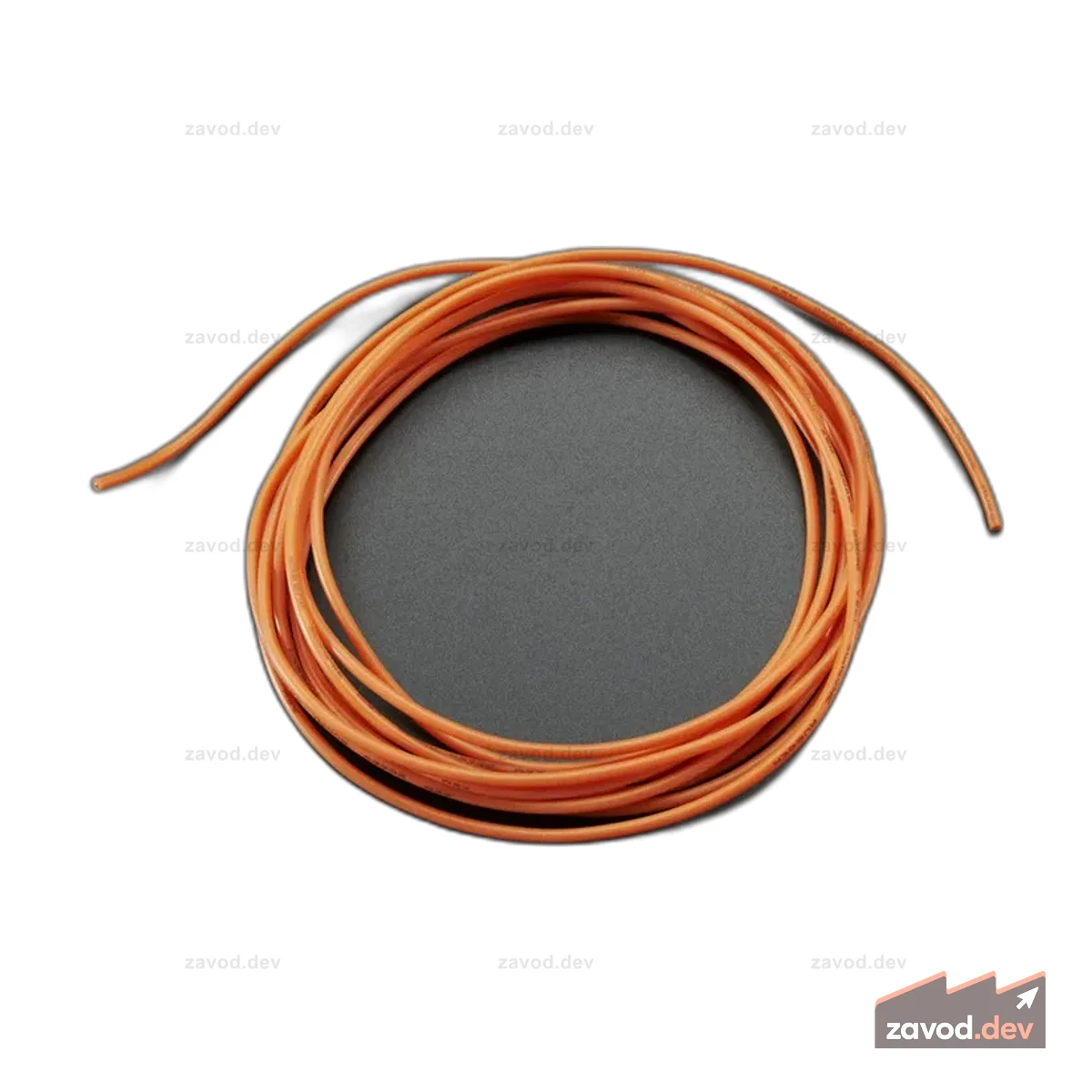 Силиконовый чехол Многожильный провод - 2м 26AWG Оранжевый
