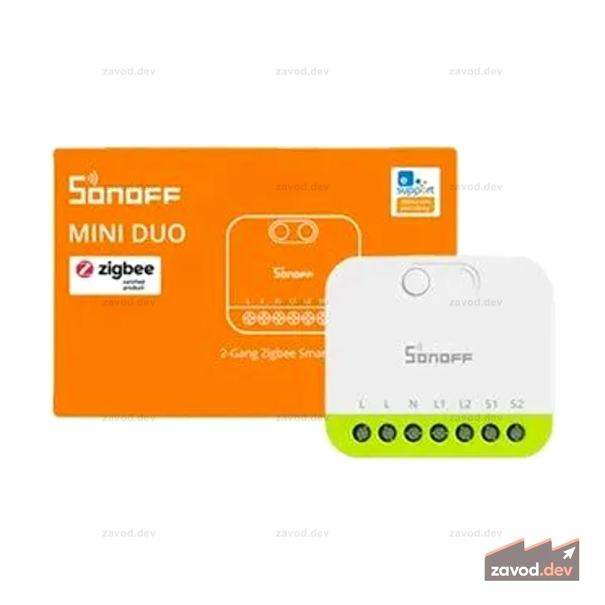 SONOFF MINI-ZB2GS MINI DUO 2GANG