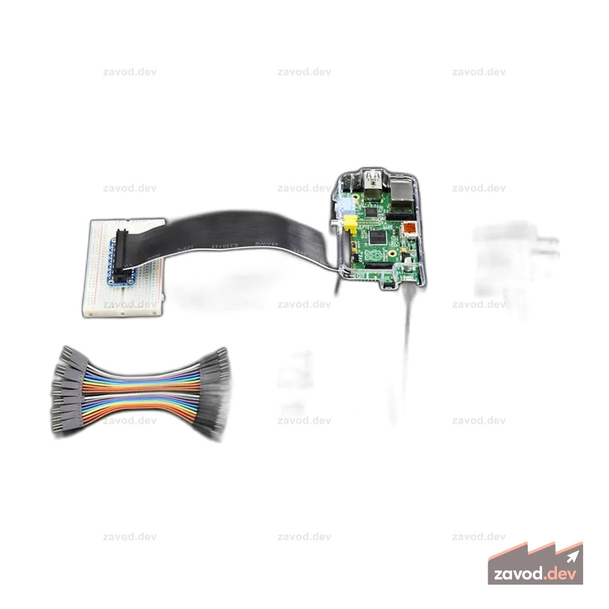 Бюджетный пакет для Raspberry Pi 1 Model B (не включает RasPi)
