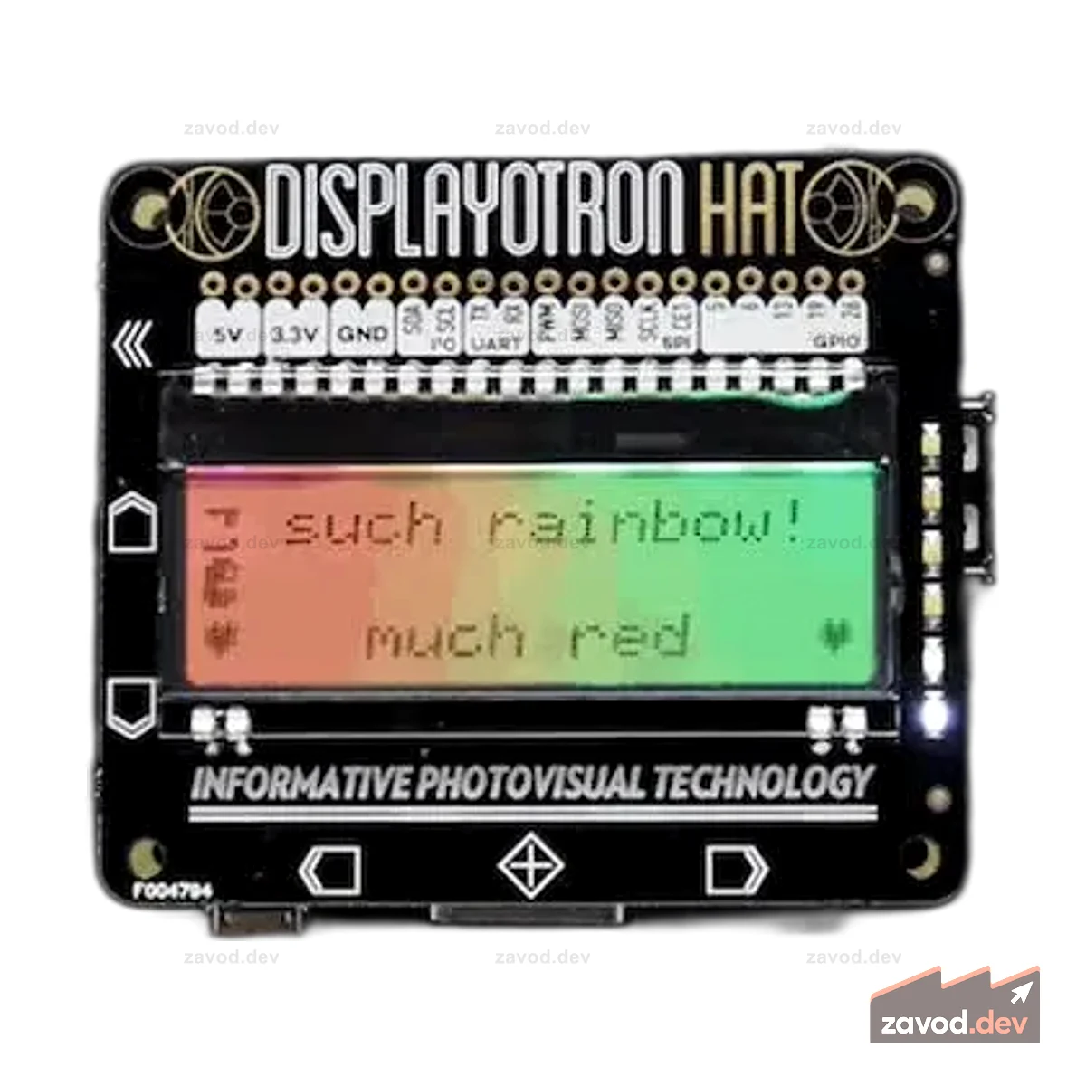 ШЛЯПА Pimoroni Display-O-Tron