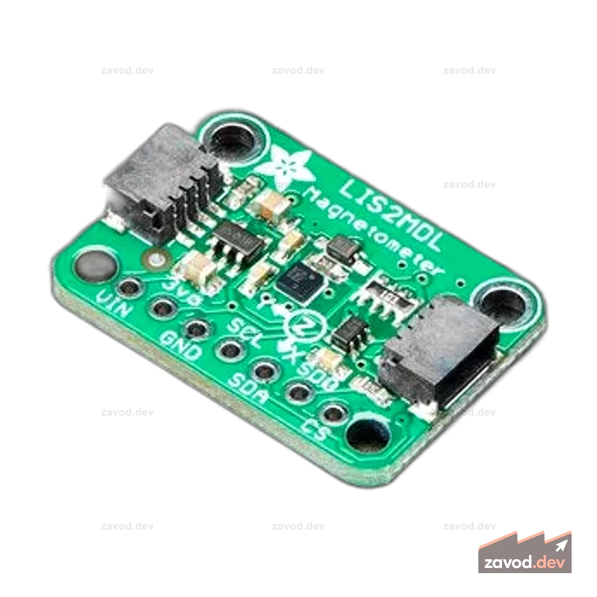 Трехосный магнитометр Adafruit - LIS2MDL - STEMMA QT / Qwiic