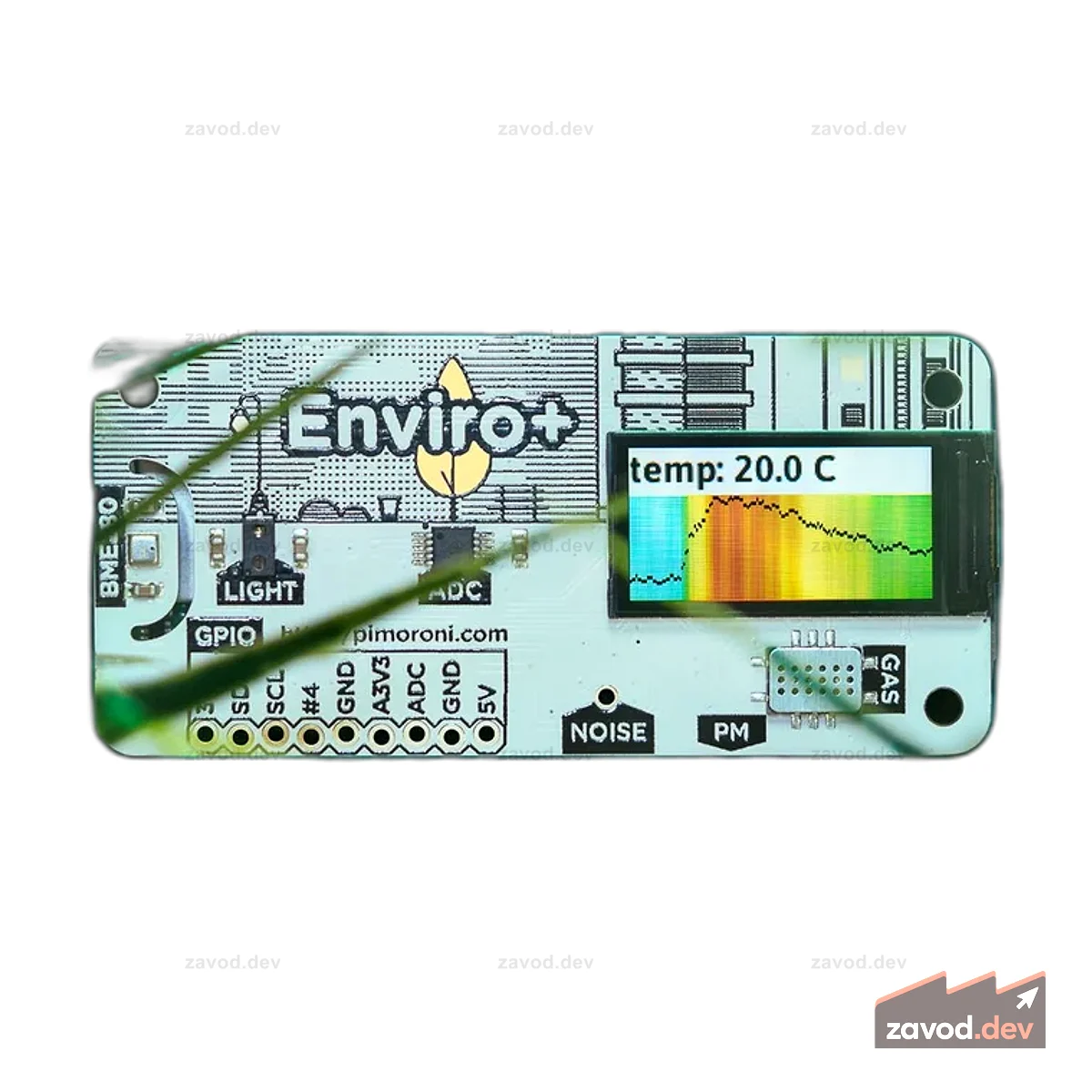 Enviro/Enviro+ с Luft Qualität для Raspberry Pi
