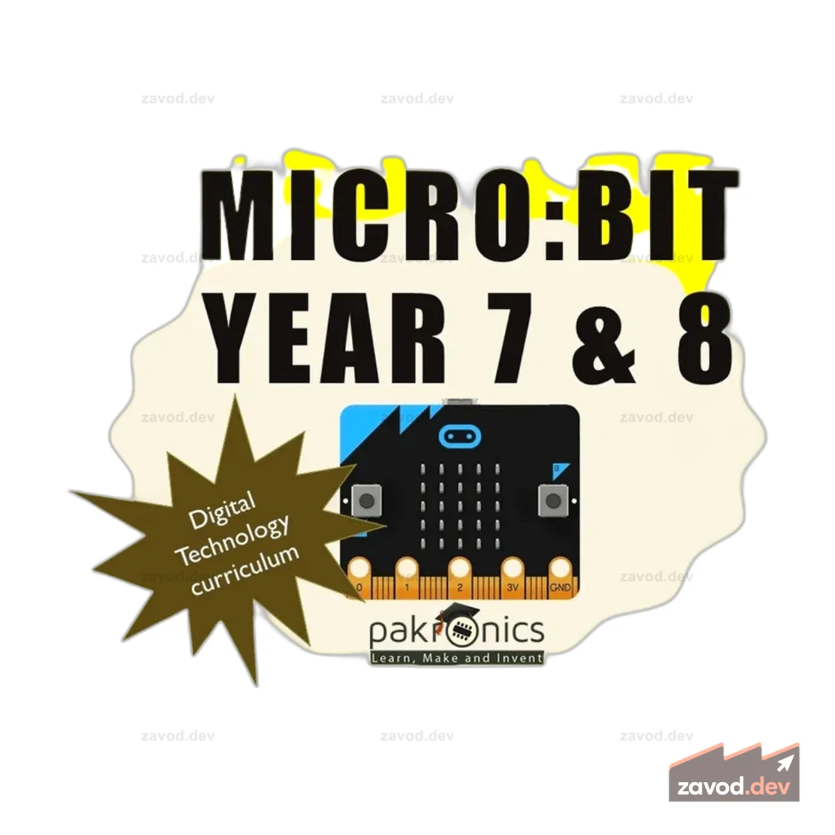 Digi Tech 7 и 8 классы с Micro:bit для учителей (электронный курс)