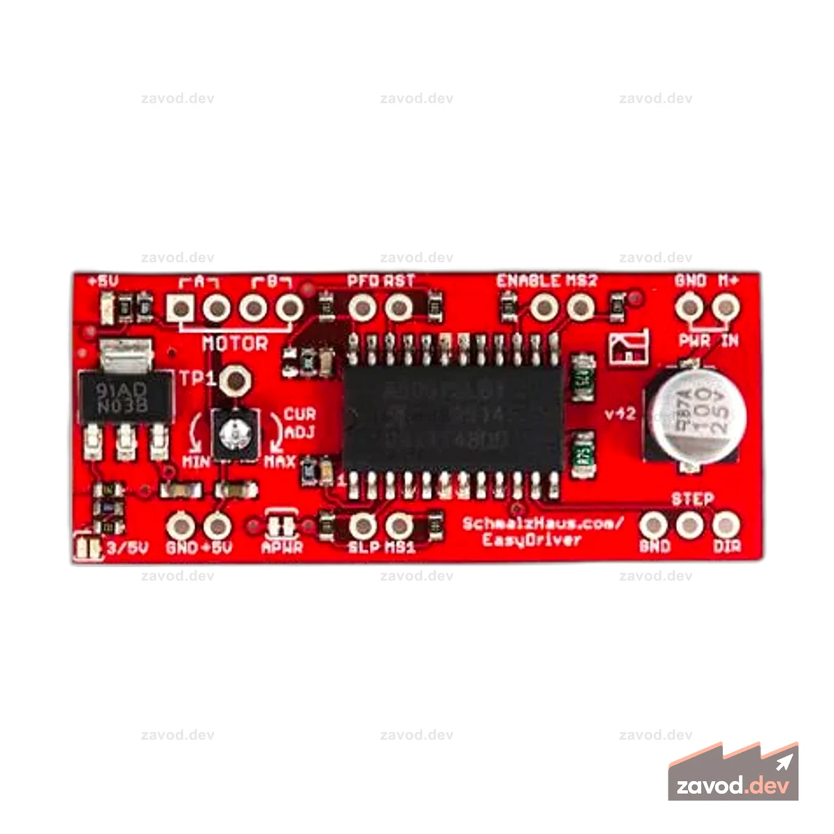 EasyDriver V4 Драйвер шагового двигателя