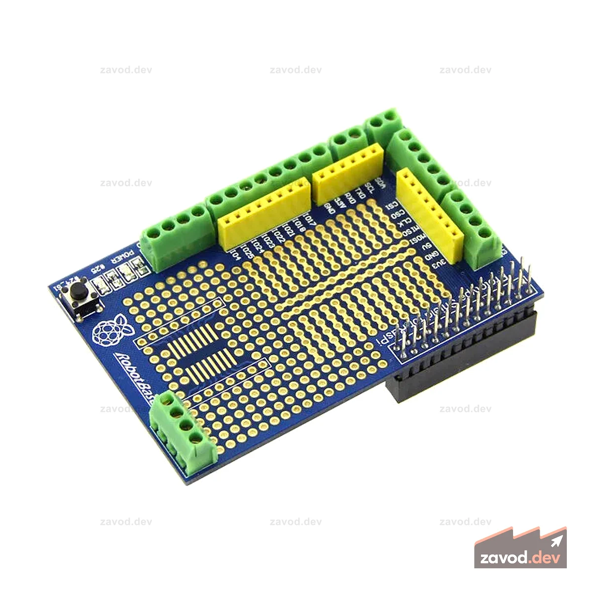 Прототип щита для Raspberry Pi