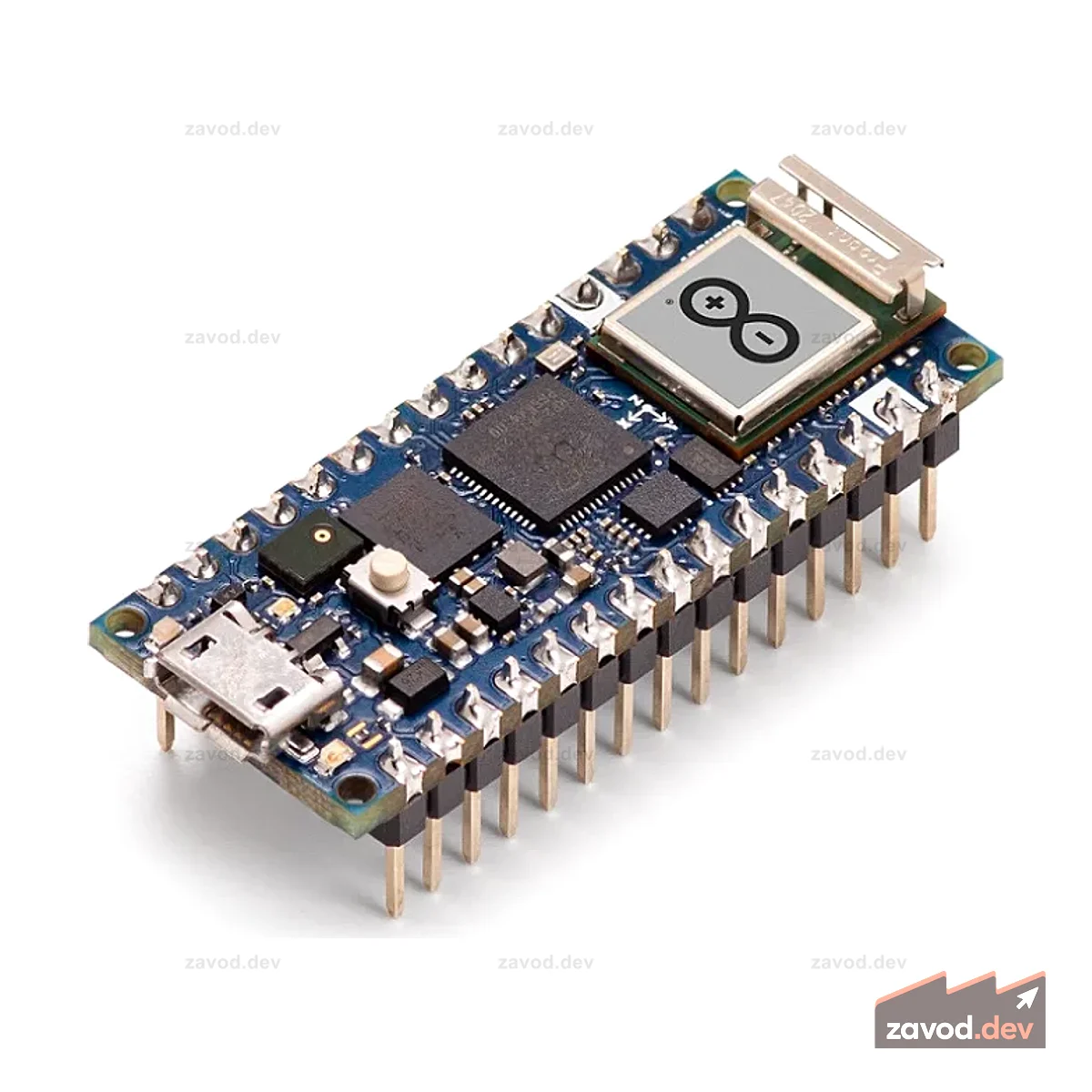 Официальная плата разработки Arduino Nano RP2040 Connect с разъемом — ABX00053