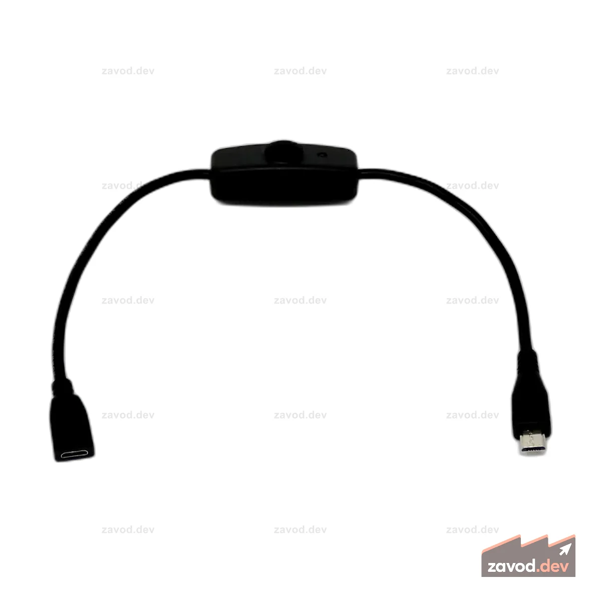 Кабель Micro-USB с Ein/Aus-Schalter для Pi Zero, Pi 3 и Pi 3A+