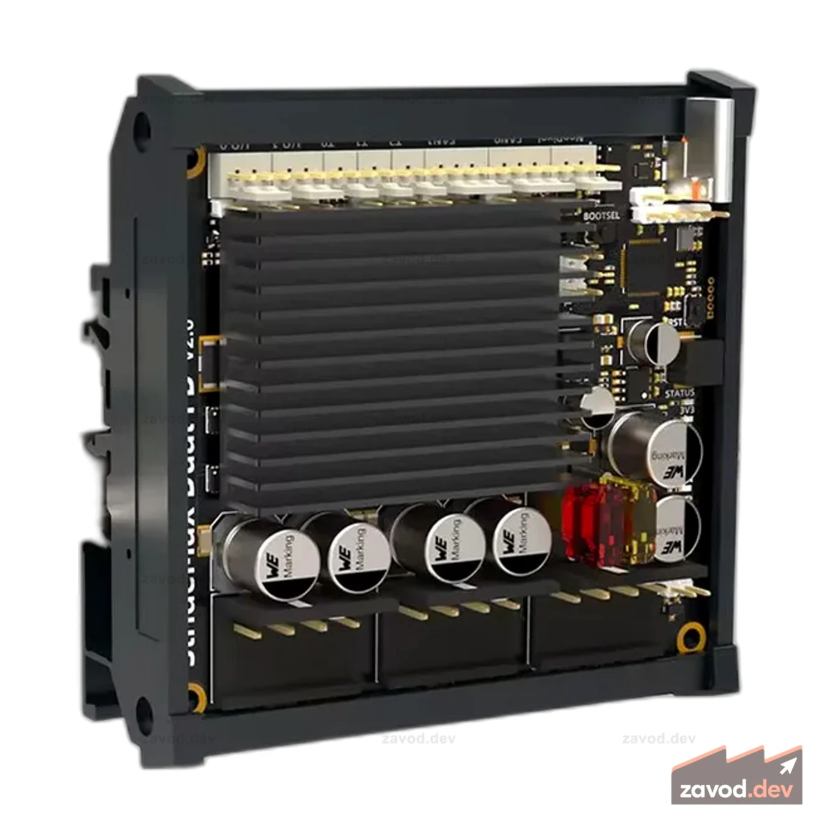 FYSETC StrideMax Dual FD Материнская плата с двумя Tmc5160 и автомобильным предохранителем 60 В Макс. Платы поддерживают Klipper и RRF для 3D-принтеров Voron VZ