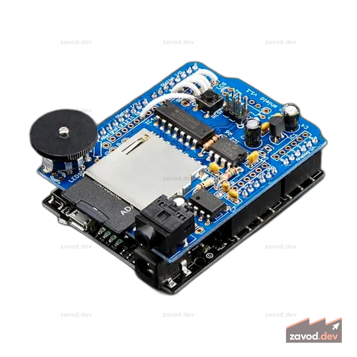 Adafruit Wave Shield для комплекта Arduino