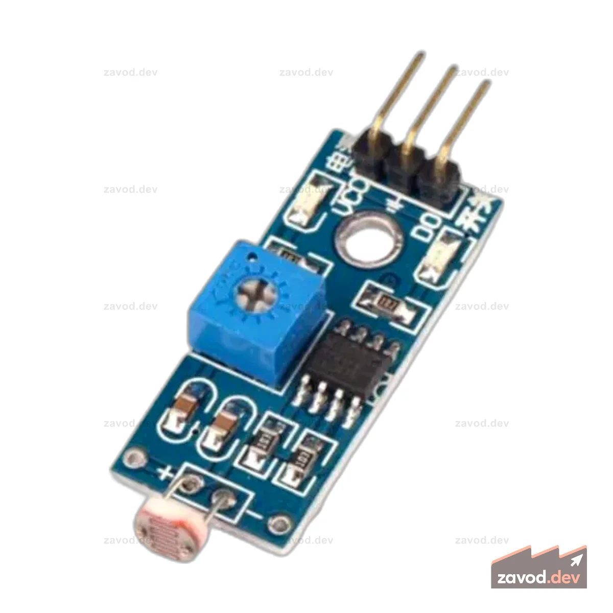 3-контактный фоторезистор модуль датчика LDR светочувствительный фотодиод для Arduino Raspberry Pi LM393