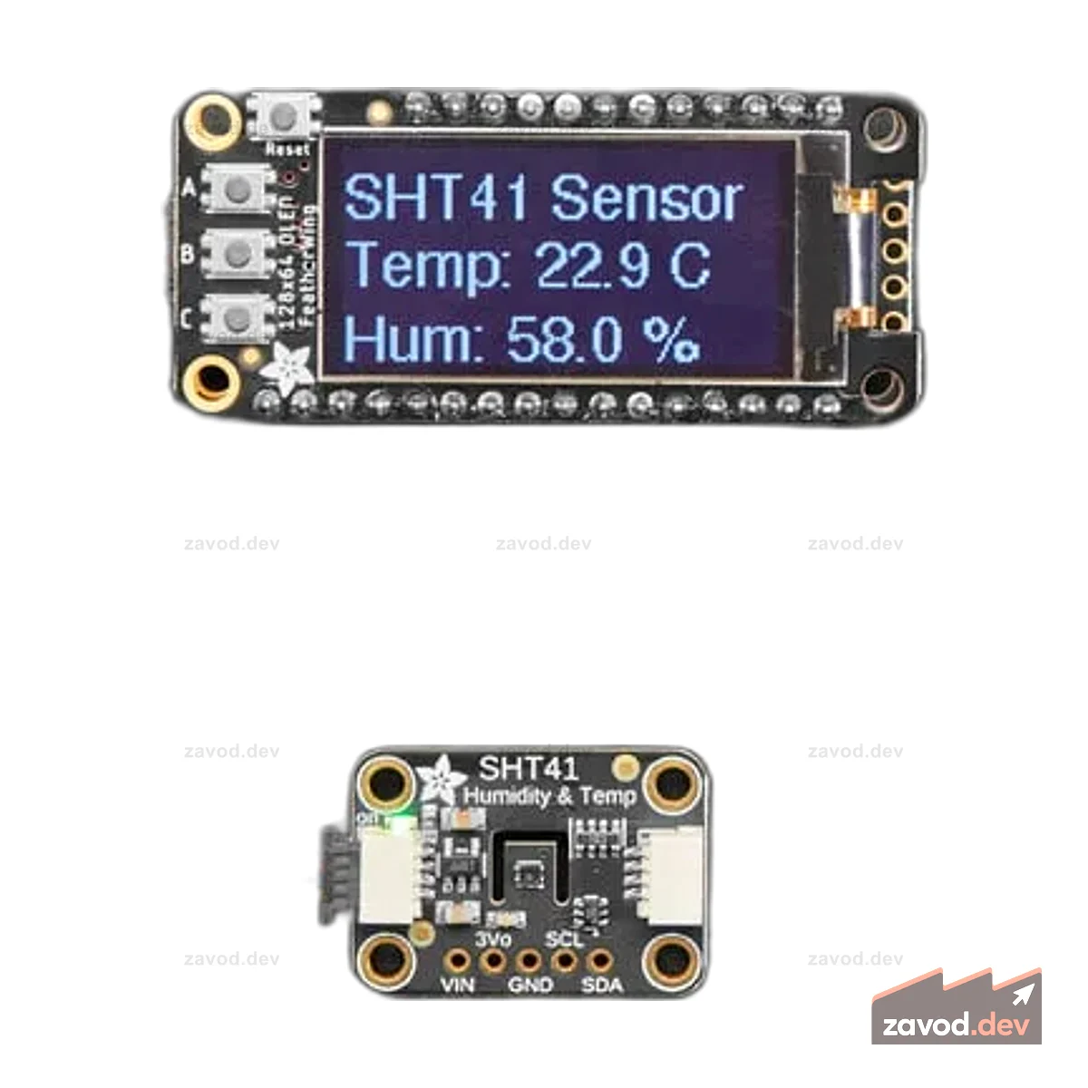 Датчик температуры и влажности Adafruit Sensirion SHT41
