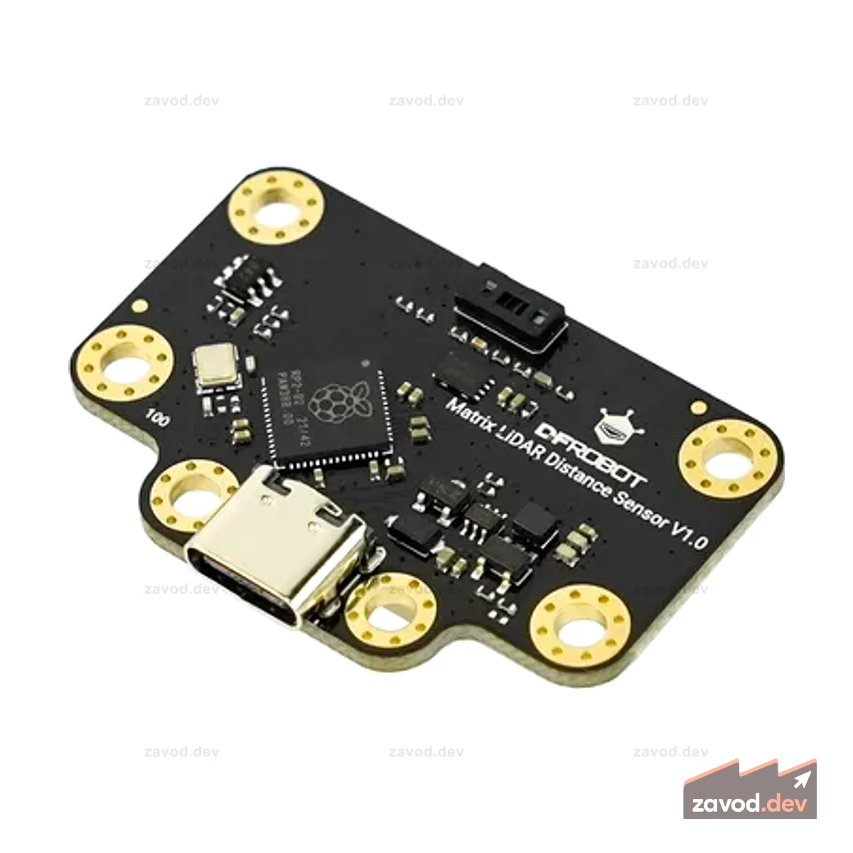 Матричный ToF 3D-датчик расстояния 8x8 (I2C и UART, диапазон 3,5 м, угол обзора 60)
