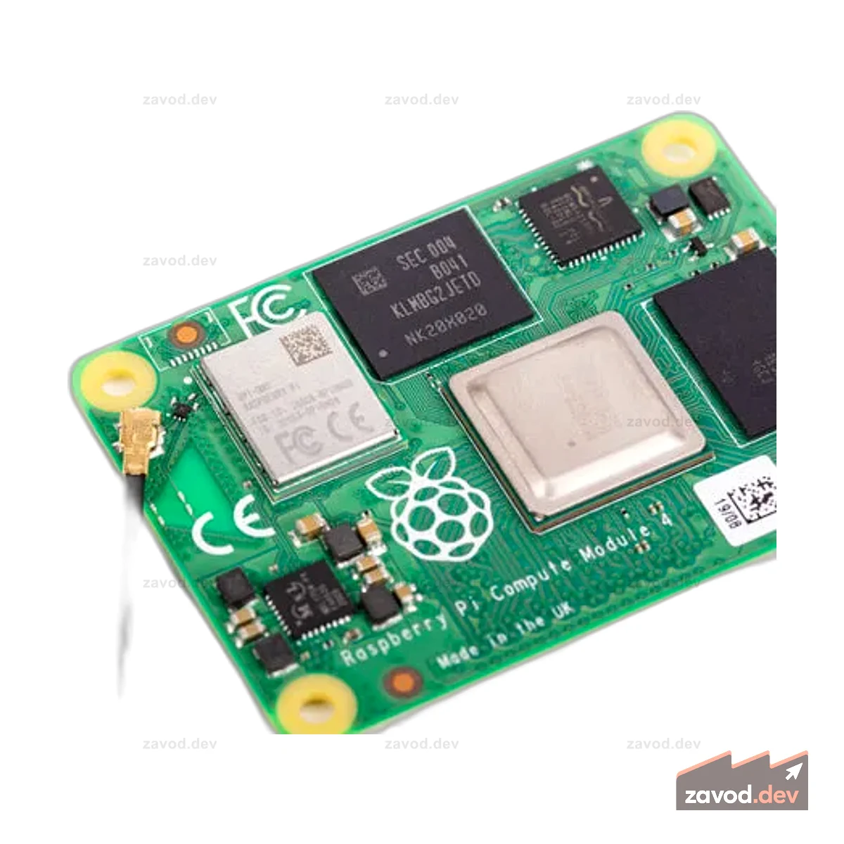 Вычислительный модуль Raspberry Pi с 4 антеннами, комплект