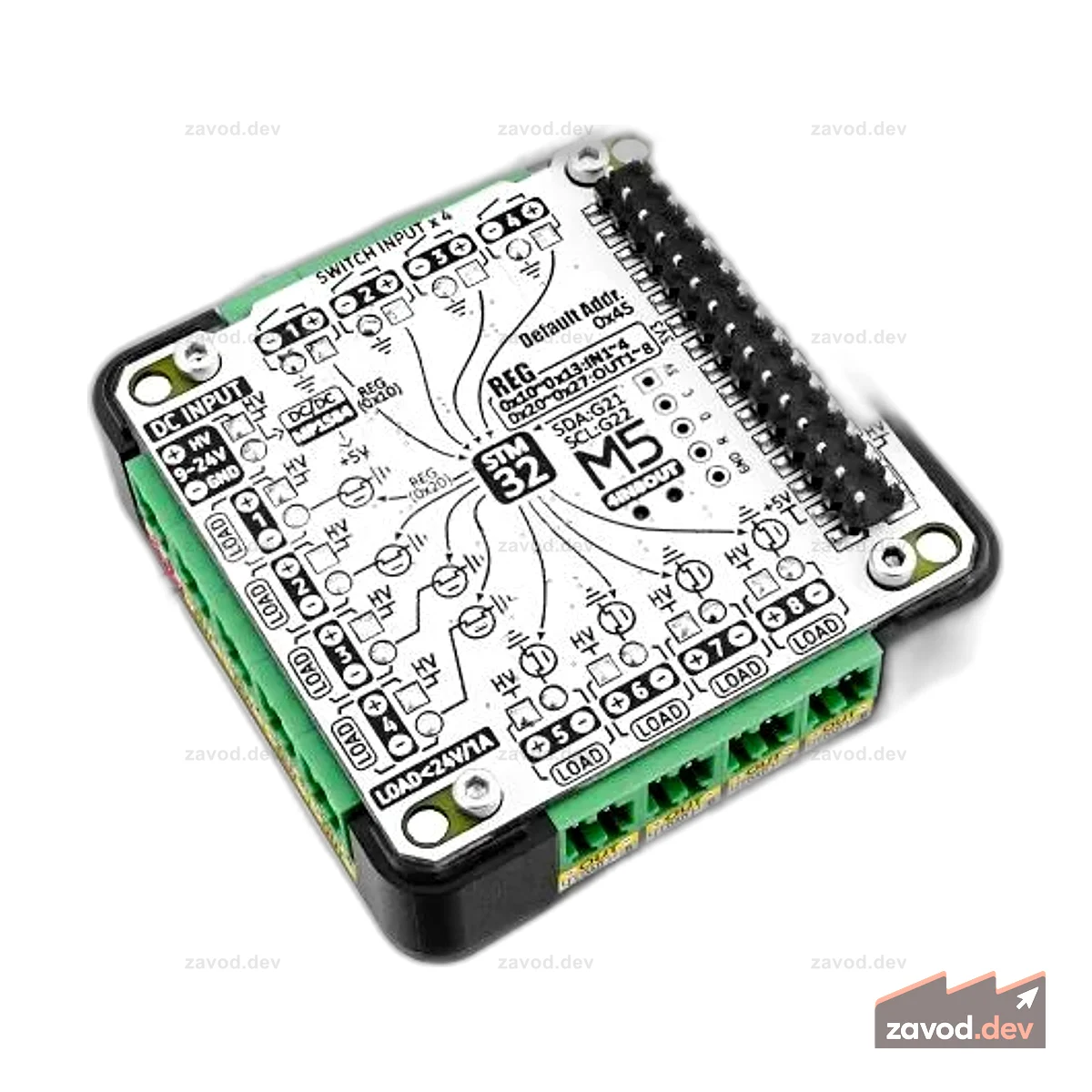 M5Stack 4IN8OUT DC - 13.2STM32F030