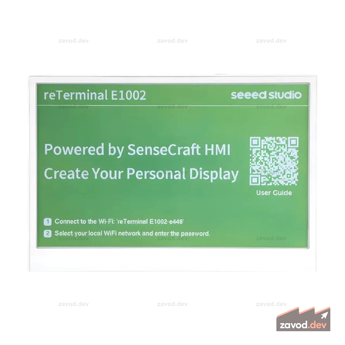 reTerminal E1002 – полноцветный дисплей для электронной бумаги с диагональю 7,3 дюйма и ESP32-S3