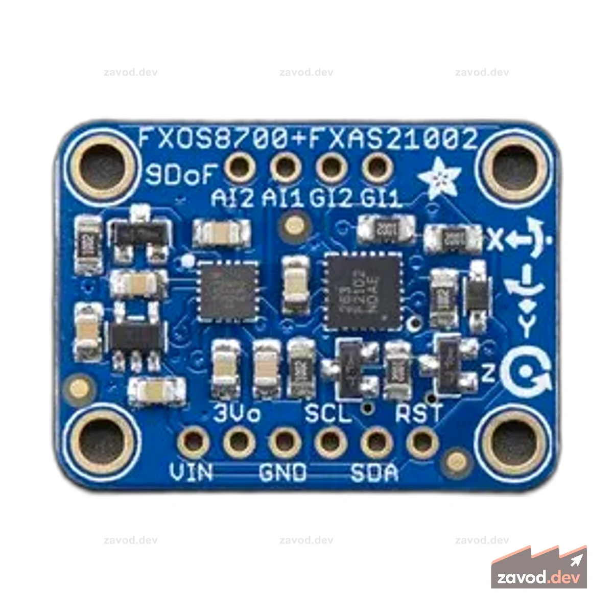 FXOS8700 + FXAS21002 IMU 9DoF