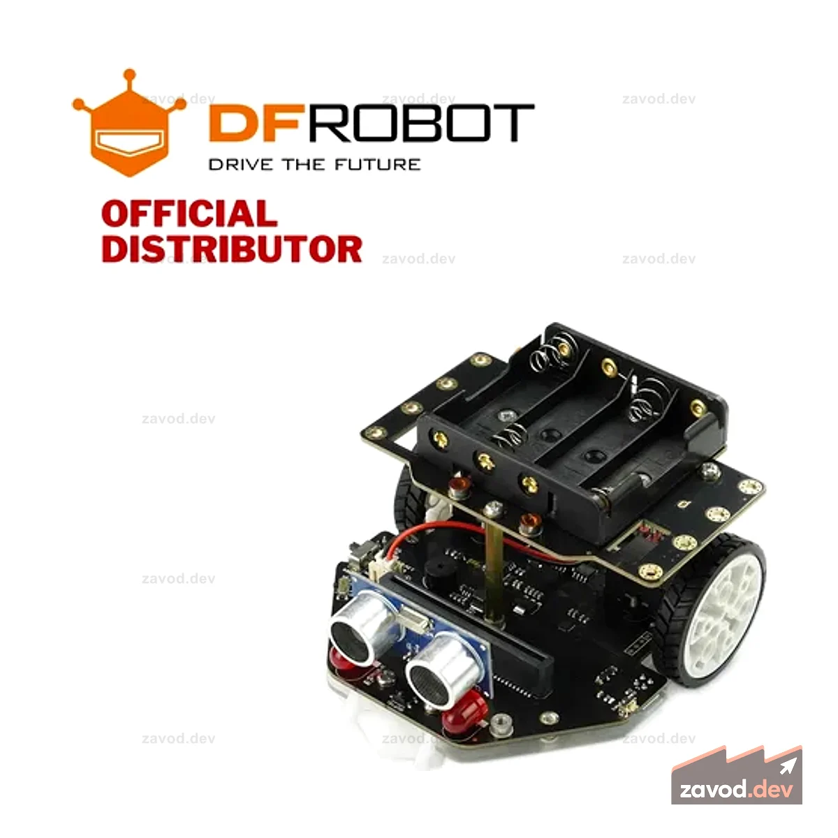 DFRobot micro:Maqueen Plus — продвинутый обучающий робот STEM для micro:bit | MBT0021-RU