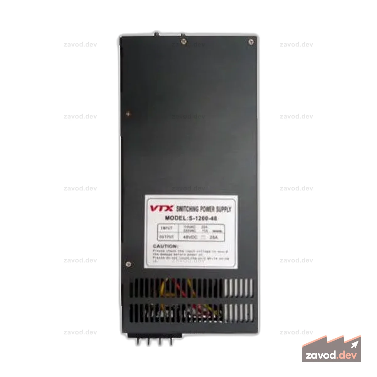 Импульсный источник питания 48В 25А 1200Вт S-1200-48