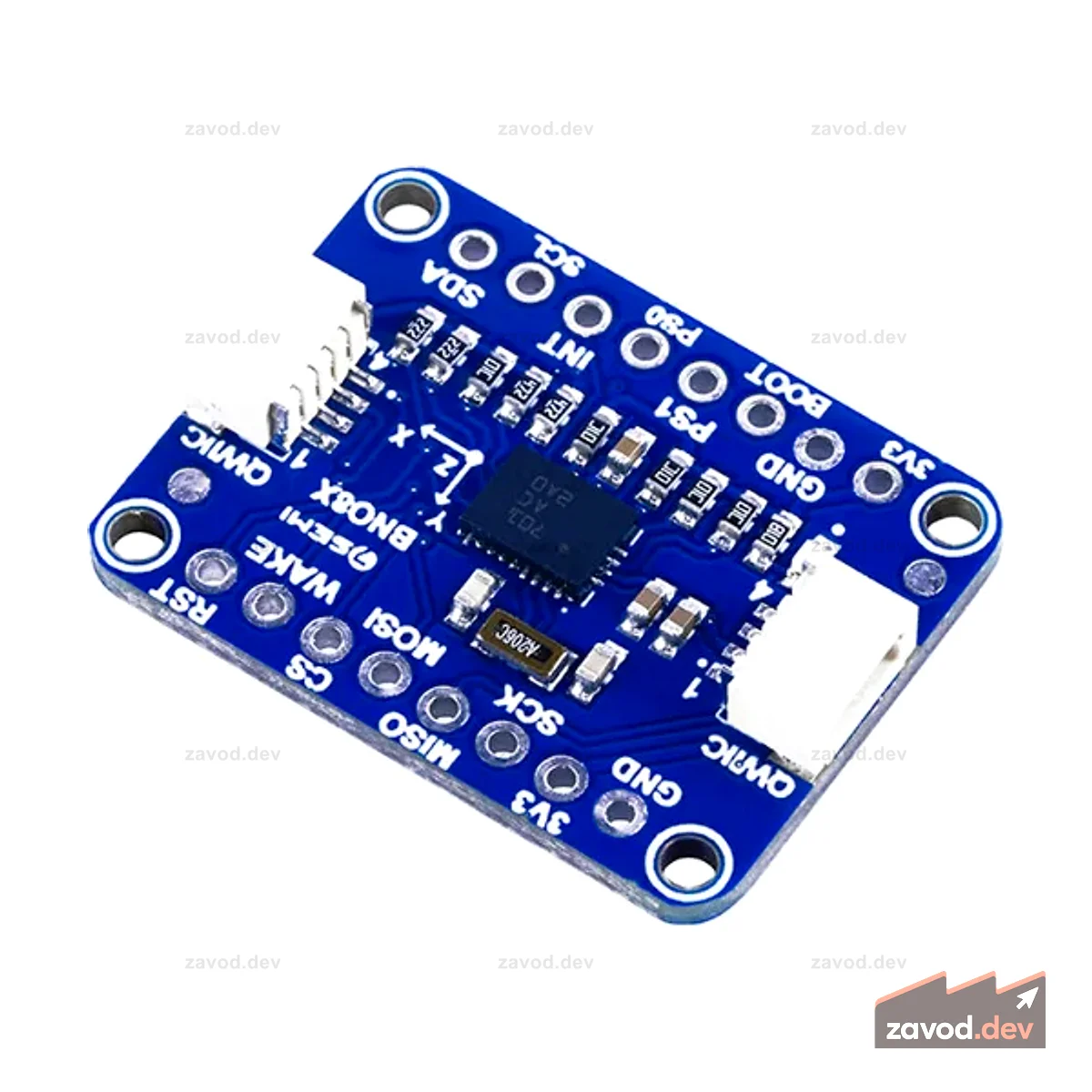 BNO086 9-DOF VR IMU Ориентация Qwiic Fusion Breakout -7Semi